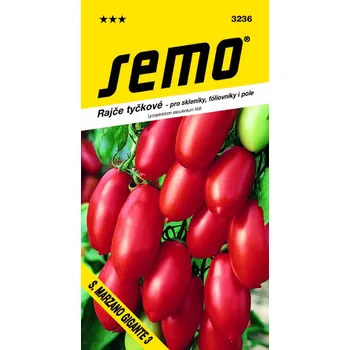 Semeno SEMO S. Marzano Gigante 3 rajče tyčkové 30 ks