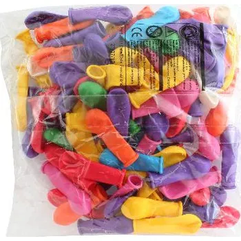 Balónek Balón 8 cm, vodní bomba mix barev /50 ks/