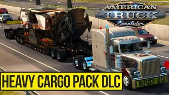 Počítačová hra American Truck Simulator - Heavy Cargo Pack PC digitální verze