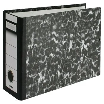 Pořadač pákový Econom A5 80 mm, na šířku - černý