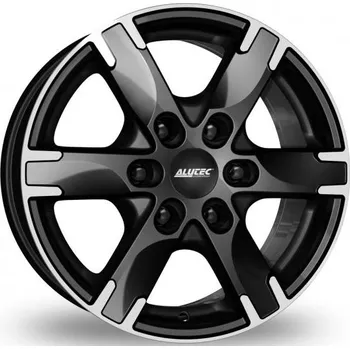 Alu kolo Alutec Titan černé-leštěné čelo 7x16 6x130 ET55