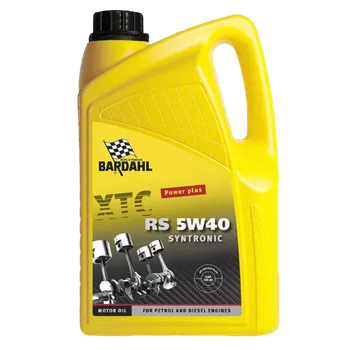 Motorový olej Bardahl XTC RS 5W40 Syntronic 5 l
