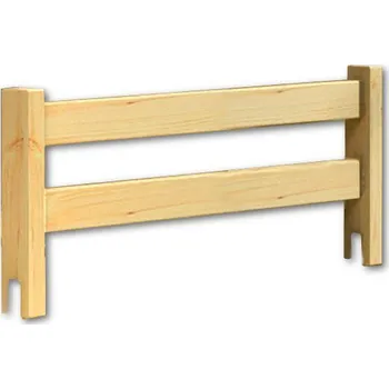 Postel Max-i Zábrana na postel Zvolte barvu:: dub, Délka: 80 cm masiv borovice