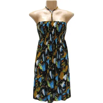 Dámské šaty Dámské elastické letní šaty RUT-2 3XL/4XL