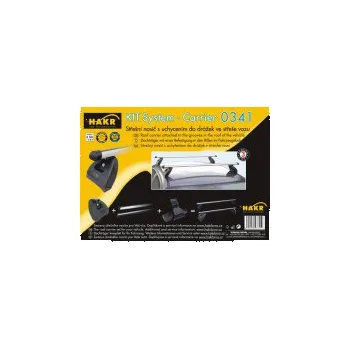Příčník na automobil Střešní nosič HAKR Renault Kangoo 5dv VAN 98- 02, 03- 07, 08- hliníkové tyče Hakr