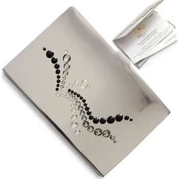 Vizitkář Vizitkář se Swarovski Elements, motiv vlnka Black Diamond