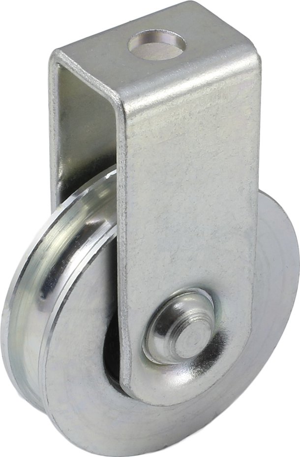 Ocelová pozinkovaná kladka s U-drážkou na lano CMM79/6L