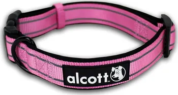 Obojek pro psa Alcott reflexní obojek růžový