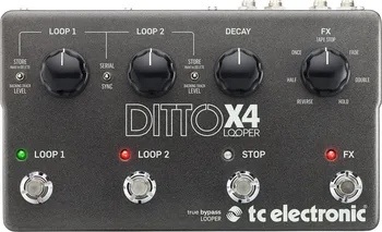 Kytarový efekt TC Electronic Ditto X4 Looper