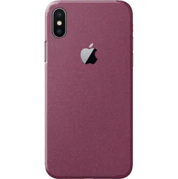 Telefonní příslušenství Ochranná fólie 3mk Ferya pro Apple iPhone X, vínově červená matná