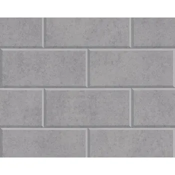 Tapeta Luxusní vliesová 3D tapeta 34322-4 imitace šedého obkladu / Tapety na zeď 343224 Versace 3 (0,70 x 10,05 m) A.S.Création