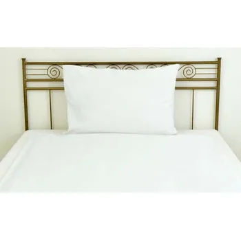 Povlečení Zdeněk Staněk Povlečení bavlna - deluxe bílé 140 x 200, 70 x 90 cm hotelový uzávěr