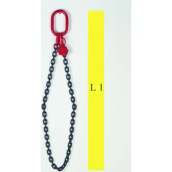 Upínací popruh Kruhový nekonečný zvedací řetěz s okem 1600kg AK2-06-8-AR, celková délka 0,5m