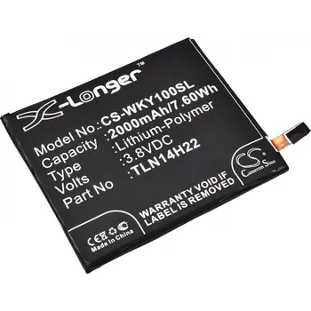 Baterie k notebooku Baterie Cameron Sino CS-WKY100SL - neoriginální