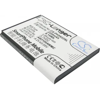 Baterie pro mobilní telefon Baterie Cameron Sino CS-PHX622SL pro Philips Xenium X710 - neoriginální