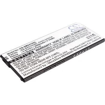 Baterie pro mobilní telefon Baterie Cameron Sino CS-SMA510SL pro Samsung SM-A5100 - neoriginální