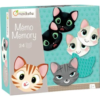 Pexeso Avenue mandarine Memo Kočky