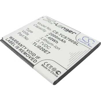 Baterie Cameron Sino CS-TCS700SL pro TCL S700T - neoriginální