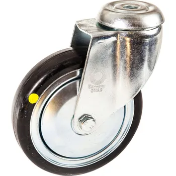Příslušenství k zahradní technice Přístrojové pryžové antistatické pojezdové kolečko 2470-DYK 100 P30