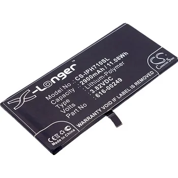 Baterie k notebooku Baterie Cameron Sino CS-IPH710SL za Apple 616-00249 - neoriginální