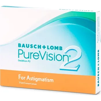 Kontaktní čočky Bausch + Lomb PureVision 2 HD for Astigmatism (3 čočky)