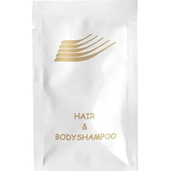 Sprchový gel Vlasový a tělový gel 10 ml Top hotelový v sáčku