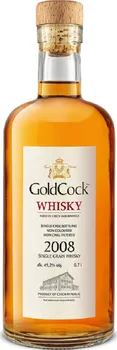 Whisky Rudolf Jelínek Gold Cock Single Grain 49,2% 0,7 l