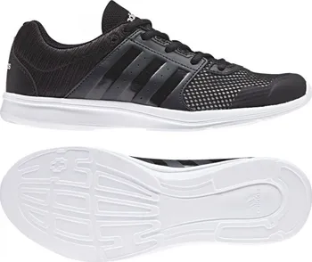Dámská fitness obuv Adidas Performance Essential Fun II W černá/bílá/šedá