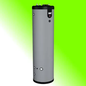 Bojler ACV SMART E Plus 300 - stacionární nepřímotopný zásobník teplé vody s nerezovou nádrží a systémem "Tank-in-Tank", s možností zabudování topné tyče, zabudovaný teploměr, regulační termostat, rozšířené o dva vstupy topné vody pro další zdroje energie (další