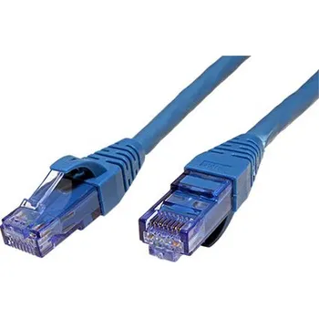 Počítač ROLINE UTP patchkabel kat. 6a, Component Level, 10m, LSOH, modrý - 21.15.2747