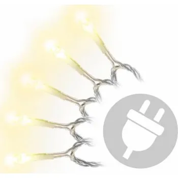 Vánoční osvětlení Nexos Vánoční LED osvětlení 40 m 400 diod teple bílá