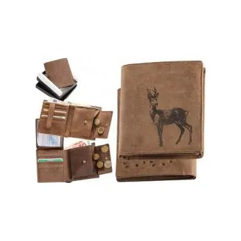 Peněženka E-myslivost Kožená myslivecká peněženka - motiv Srnec II