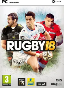 Počítačová hra Rugby 2018 PC digitální verze