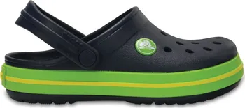 Dívčí sandály Crocs Crocband Clog tmavě modrá/zelená