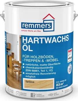 Olej na dřevo Remmers Hartwachs-ÖL Farblos 2,5 l 