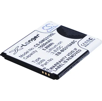 Baterie pro mobilní telefon Baterie Cameron Sino CS-SMG319SL pro Samsung Galaxy Ace 4 CDMA - neoriginální