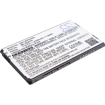 Baterie pro mobilní telefon Baterie Cameron Sino CS-LKF670SL pro LG K10 4G LTE - neoriginální
