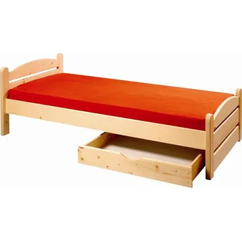 Postel Gazel úložný prostor 1/2 smrk Povrchová úprava: bílá