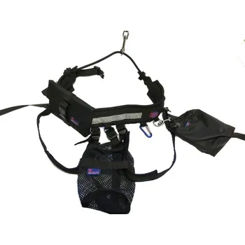 Postroj pro psa Zero Multifunkční sedák s přídavnými kapsami a pamlskovníky