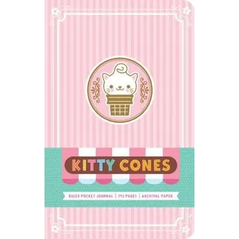 Cizojazyčná kniha Kitty Cones Ruled Pocket Journal - Consentino, Ralph