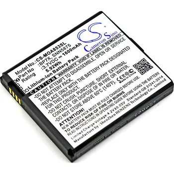 Baterie Cameron Sino CS-MOA853SL pro Motorola Sholes Tablet - neoriginální