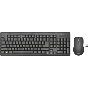 Recenze Trust Ziva Wireless Keyboard with mouse HU