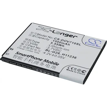 Baterie pro mobilní telefon Baterie Cameron Sino CS-DOV710SL pro DOOV D710 - neoriginální