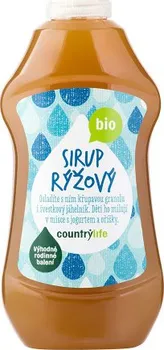 Sladidlo Country Life Bio Sirup rýžový 900 ml 