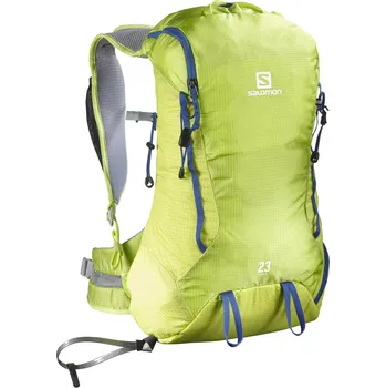 turistický batoh Salomon X Alp 23 Lime Punch./Surf The Web