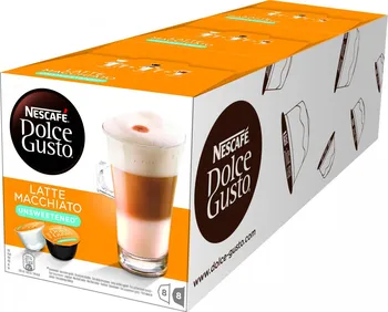 Nescafé Dolce Gusto Latte Macchiato bez cukru 3 x 16 ks