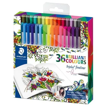 Staedtler Linery Triplus Johanna Basford 0,3 mm 36 ks