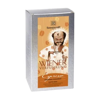 Káva Sonnentor Vídeňské pokušení Espresso zrnková bio 1 kg