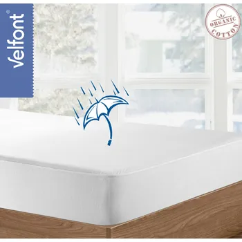 Chránič matrace Velfont Respira matracový chránič - bílá na matraci: 80 x 200 cm