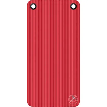 Trendy Sport Podložka na cvičení Profi, 120 x 60 x 1 cm, s kroužky červená